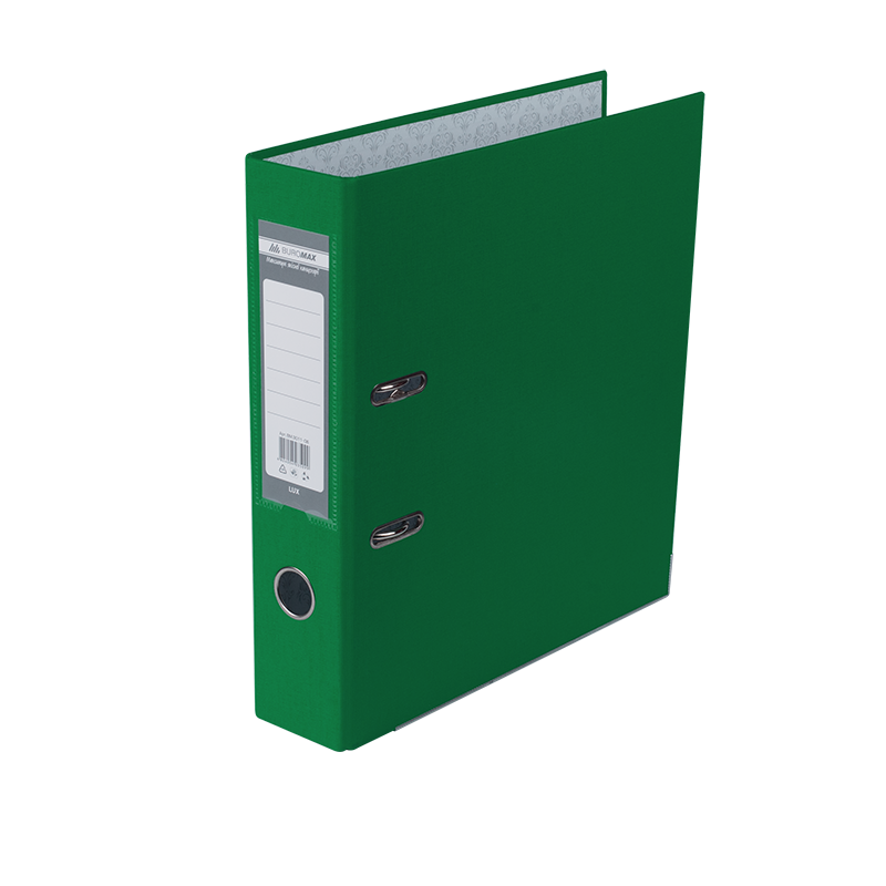 Папка-реєстратор BUROMAX (BM.3011-04c) А4, 70 мм, зелена